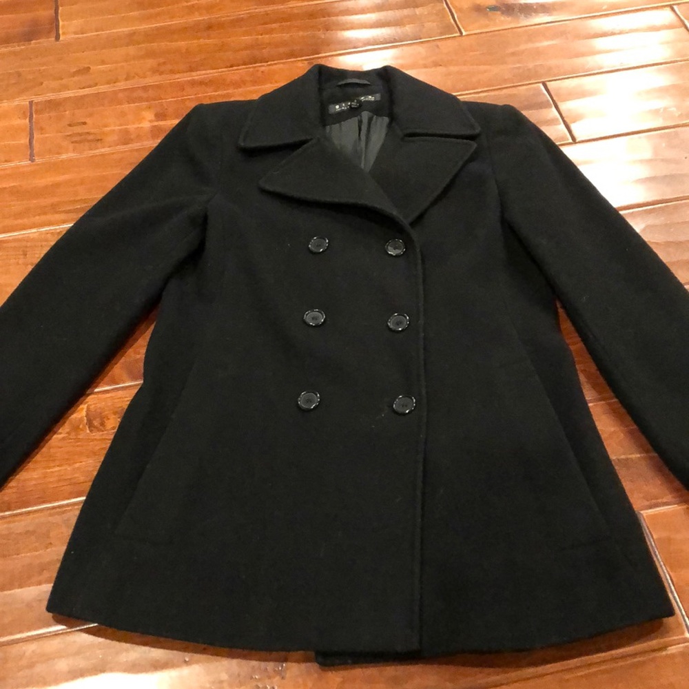 Double breasted pea coat
